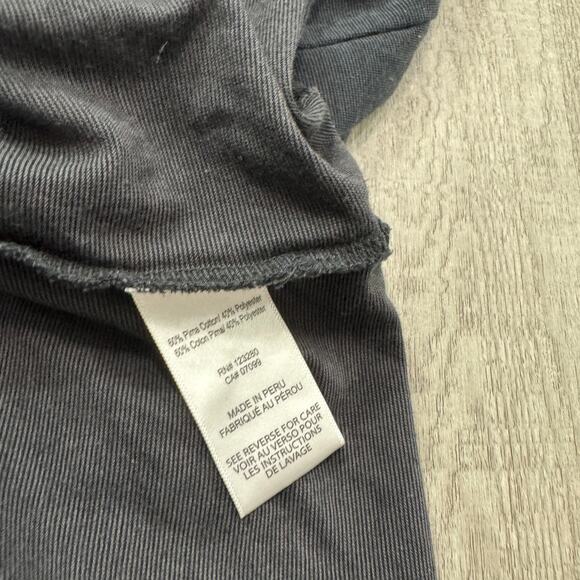 Travis Mathew Polo Shirt Men's Medium Black Solid Golf Golfing Pima Cotton - Picture 6 of 10